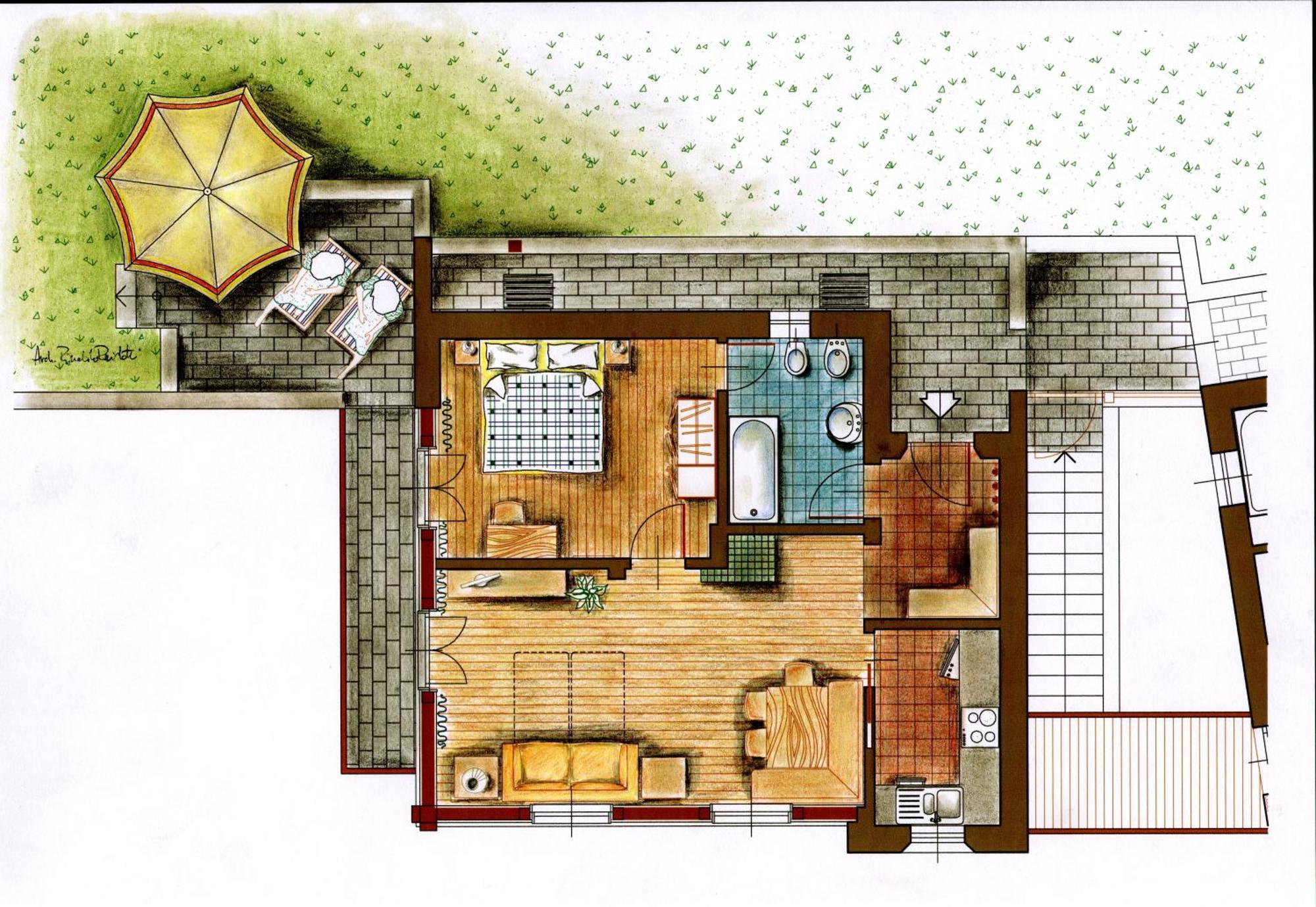 Mitterhof Apartment Ultimo Ngoại thất bức ảnh